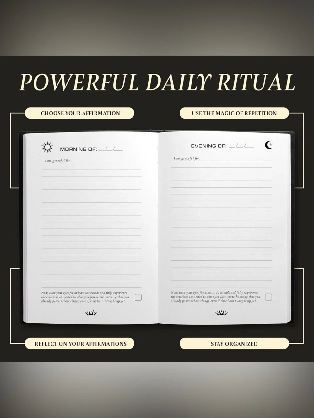 Top Shelf 222 Method Manifestation Journal - NWT